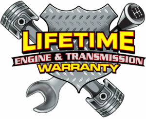 Life Time Engine & Transmission Warranty